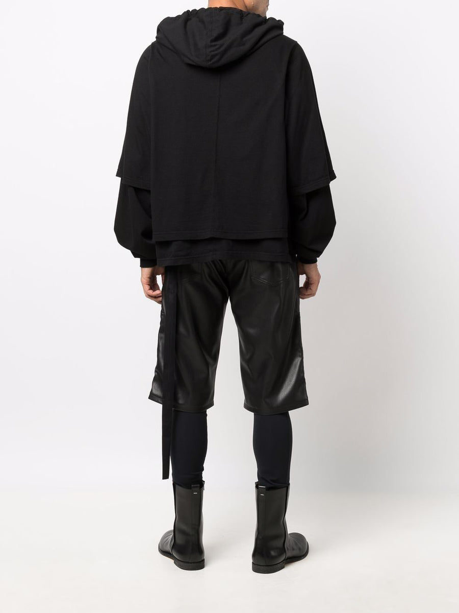 Rick Owens DRKSHDW Hustler Hoodie-DU02A3281-RN – Acroera