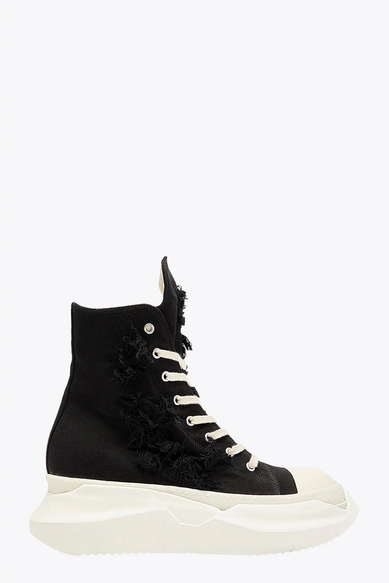 Rick Owens drkshdw Slashed High-Top Abstract Sneakers