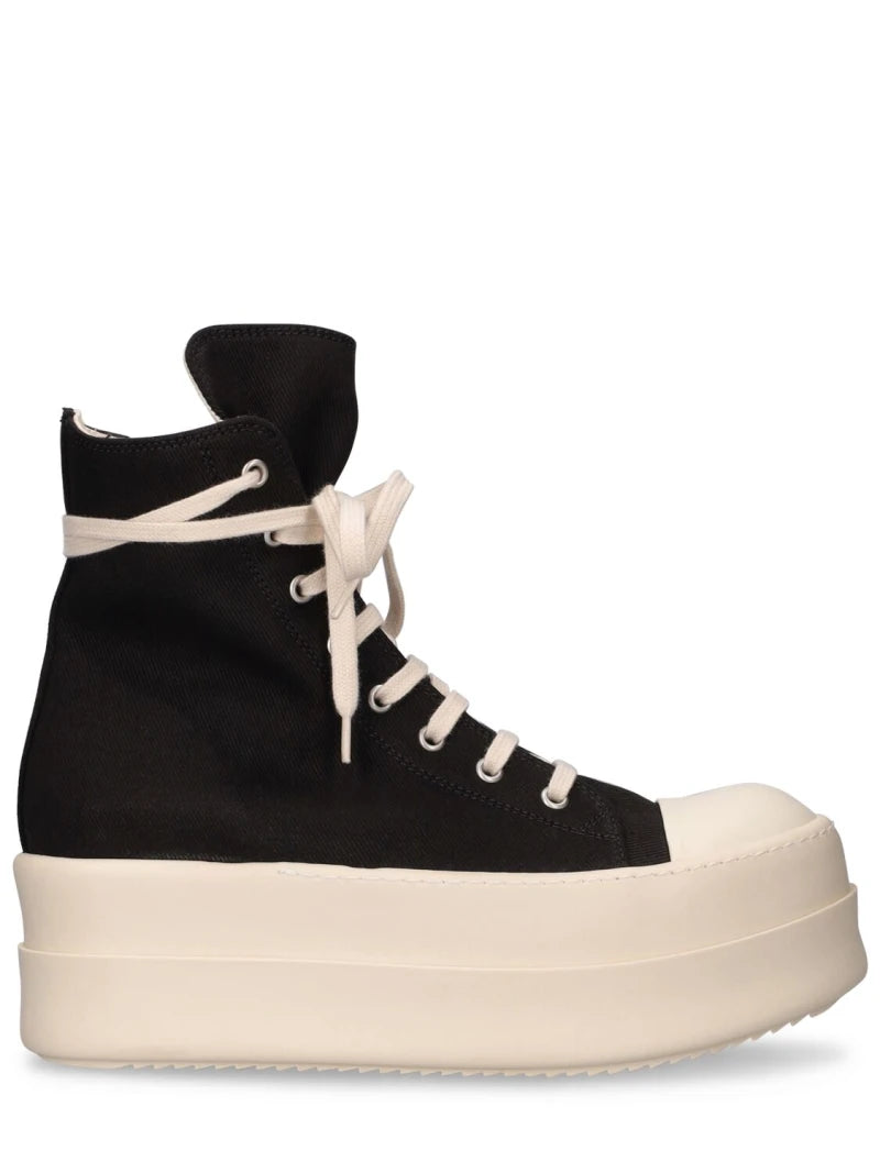 未使用Rick Owens DRKSHDW Ramones 厚底 24cm Rick Owens Ramones Collection - Iconic Designer Sneakers