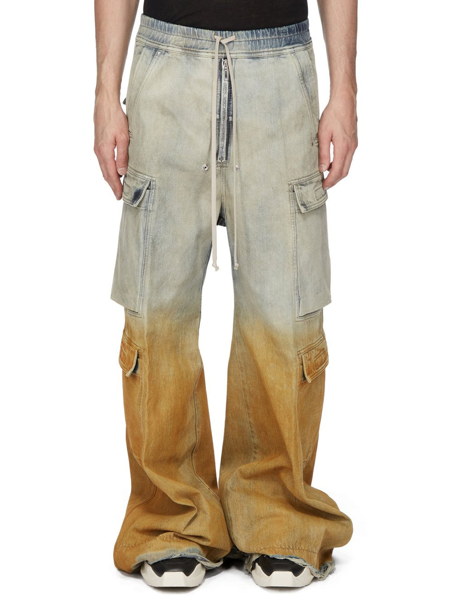 Rick Owens Drkshdw Slashed Double Cargo Jumbo Belas pants – Acroera