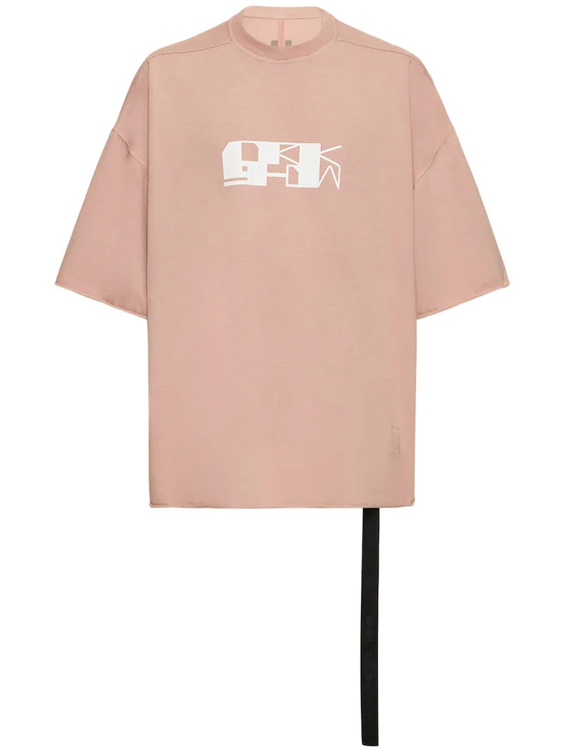 Rick Owens drkshdw Tommy Pink Jumbo T-Shirt – Acroera Rick Owens drkshdw Tommy Pink Jumbo T-Shirt – Acroera