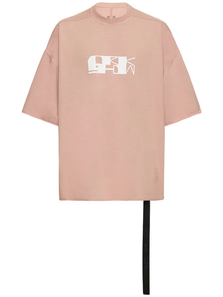 Rick Owens drkshdw Tommy Pink Jumbo T-Shirt