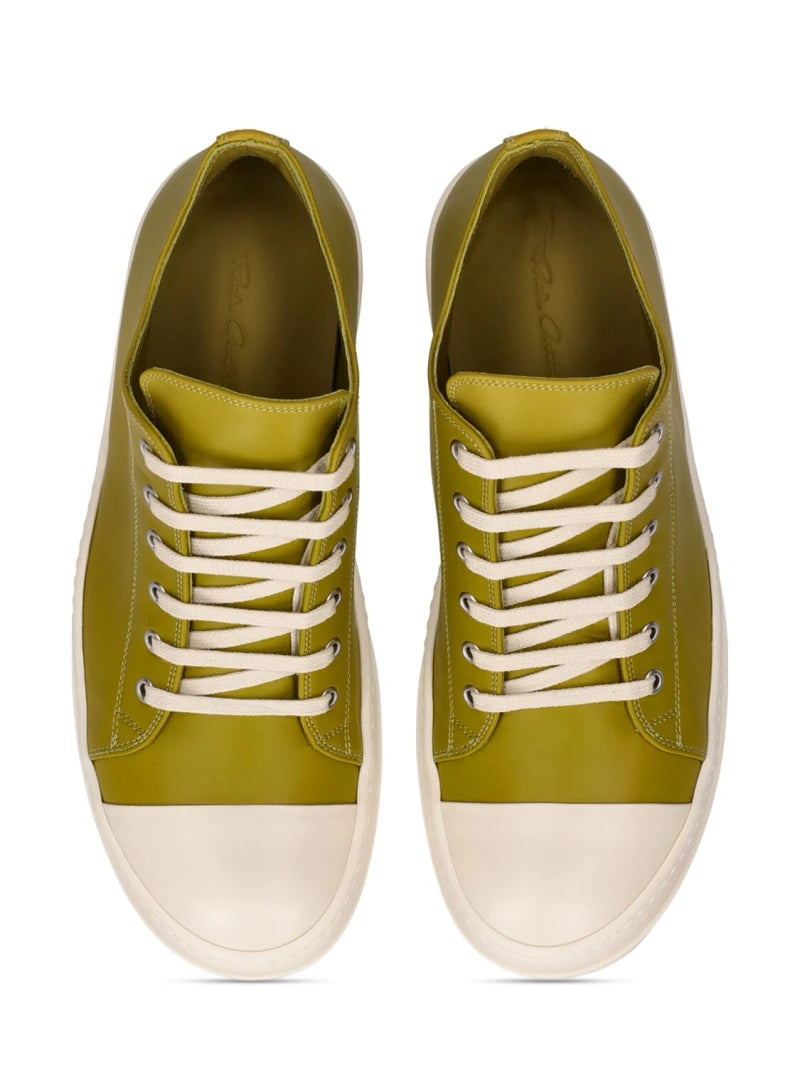 Rick owens 2025 yellow ramones