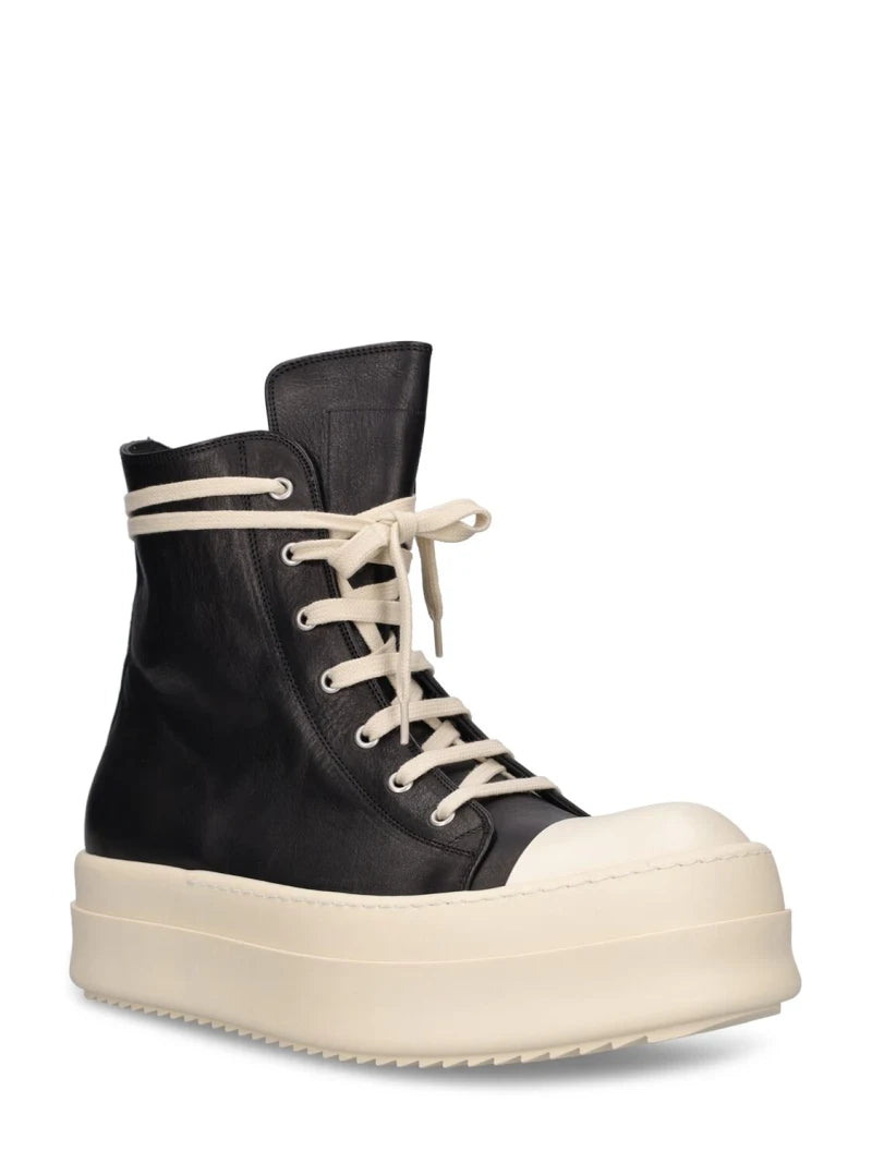 Rick Owens Mainline Double Bumper High-Top Sneakers – Acroera