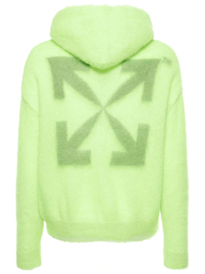 Off white hot sale lime green hoodie