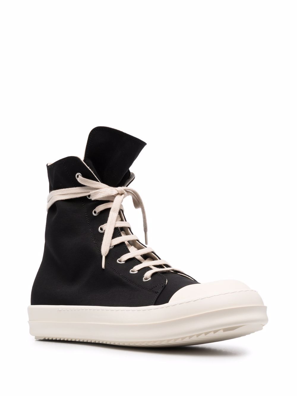 Rick Owens DRKSHDW High-Top Embroidered Ramones Sneakers – Acroera