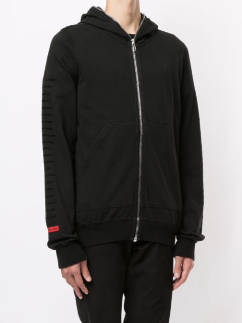 Rick Owens DRKSHDW Gimp quilted hooded jacket - Black