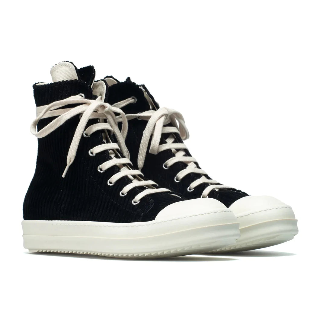 Rick Owens DRKSHDW High-Top Ramones Sneakers- DU01B7800-MU – Acroera