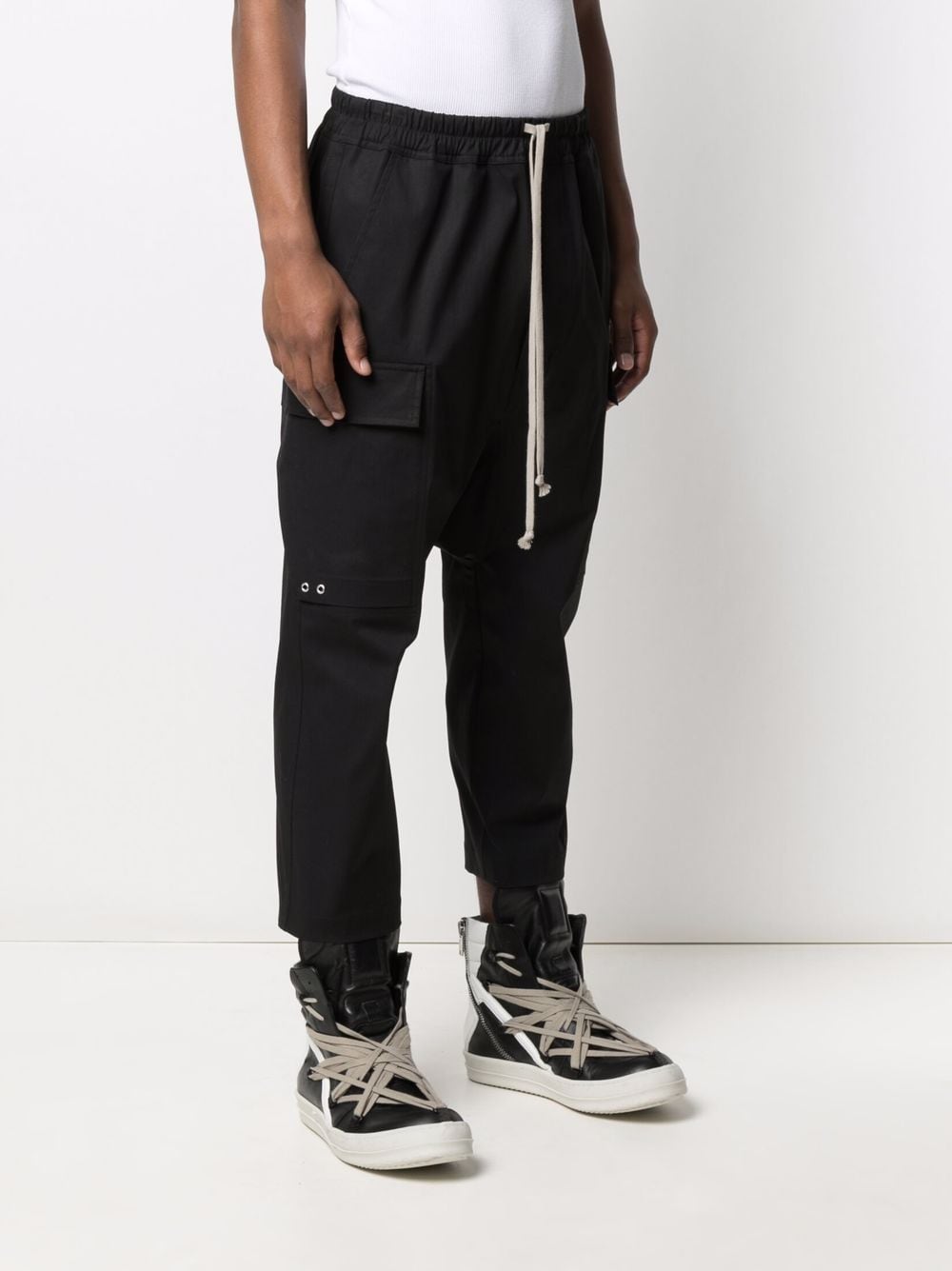 Rick Owens Cropped Cargo Pants
