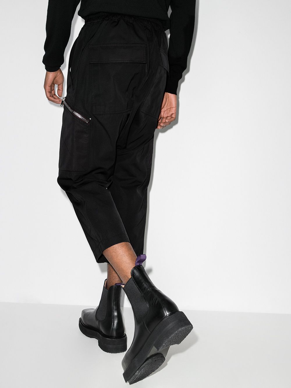 Rick Owens 20AW Performa Cropped Pants | mdh.com.sa