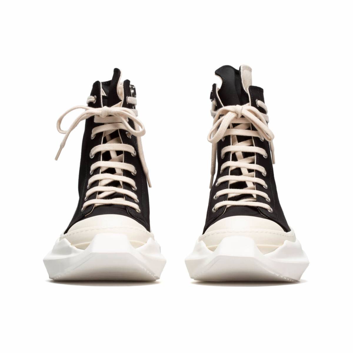 Rick Owens DRKSHDW High-Top Abstract Sneakers
