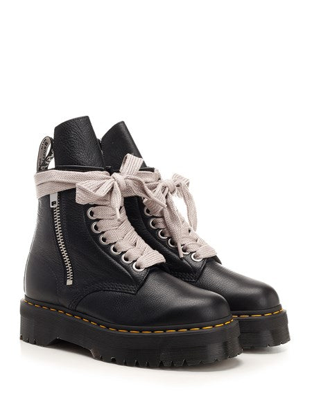 Rick Owens Dr Martens High Jumbo Lace Boots