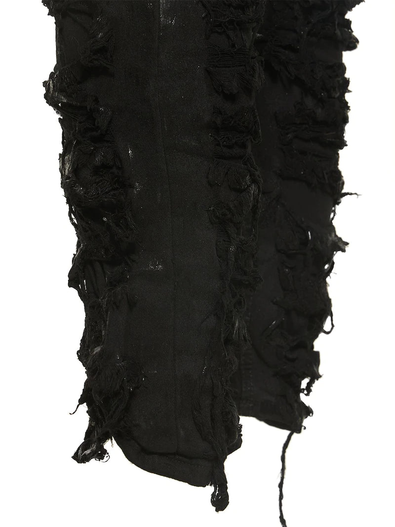 Rick Owens drkshdw Slashed Detroit Cut Jeans – Acroera