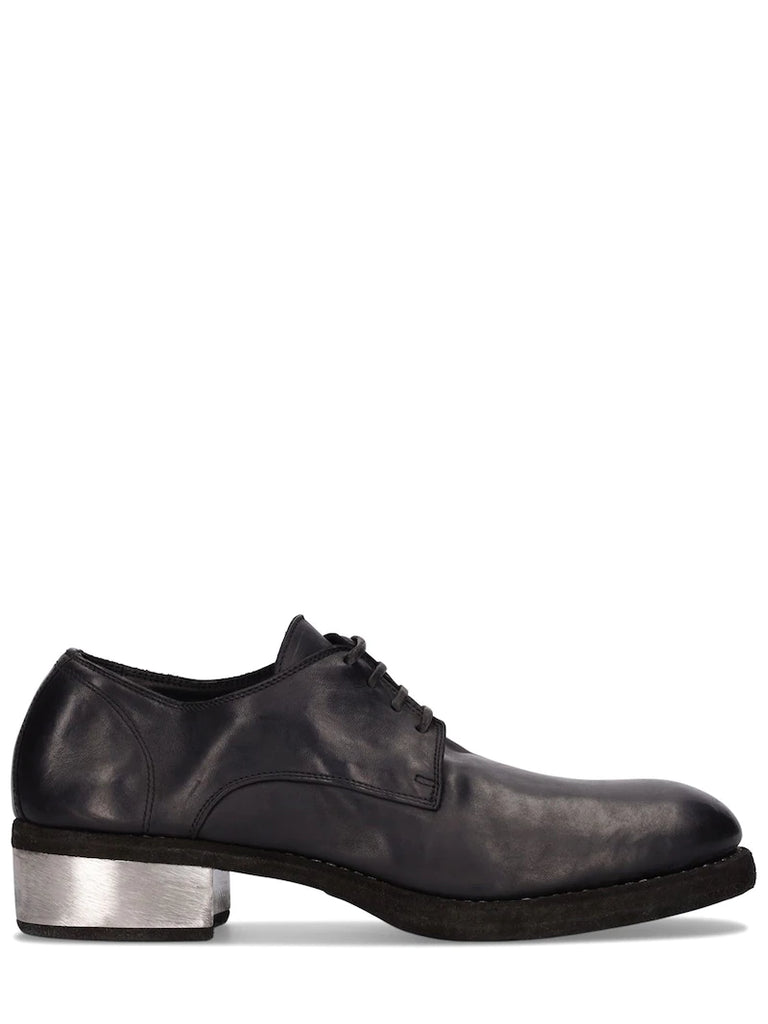 GUIDI 1896 Derby Leather LACE-UP Metal Shoes-792ZI – Acroera