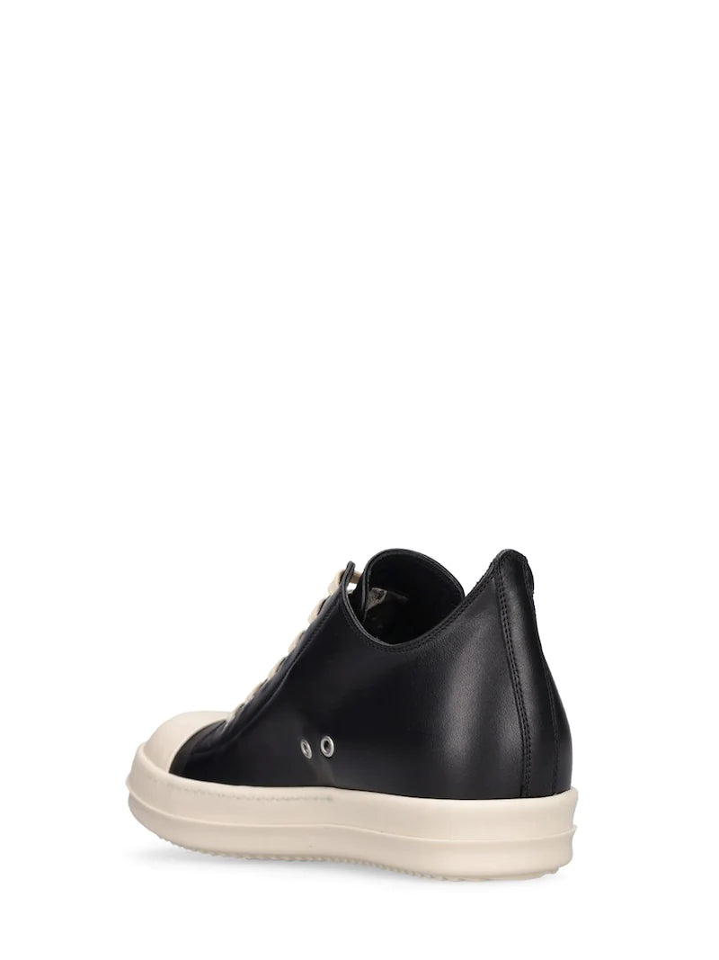 Rick Owens Leather Low-Top Sneakers-RU01C4891-LPO – Acroera Rick Owens Leather Low-Top Sneakers-RU01C4891-LPO – Acroera