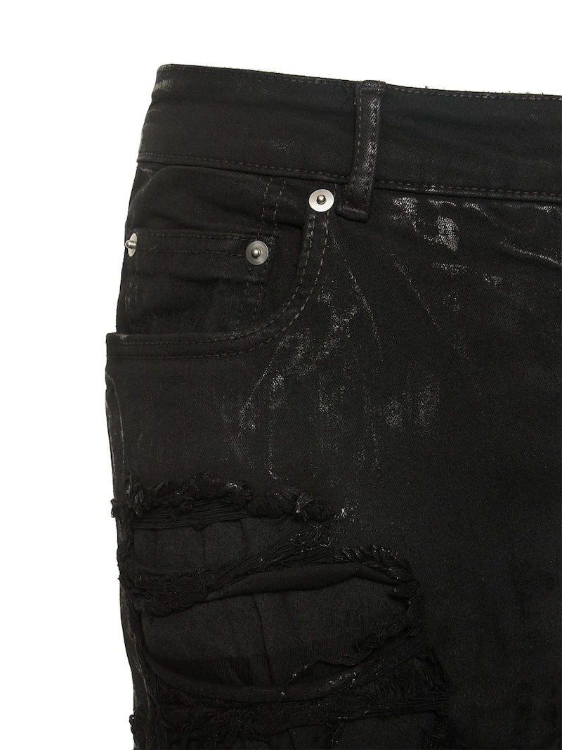 Rick Owens drkshdw Slashed Detroit Cut Jeans – Acroera