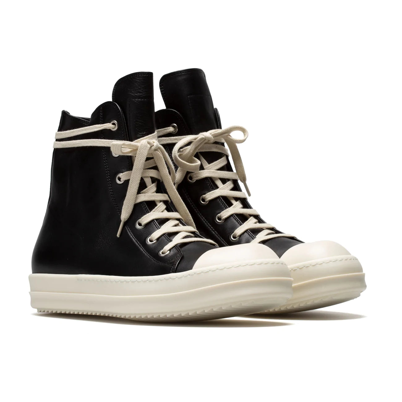 Rick owens 2025 high top ramones